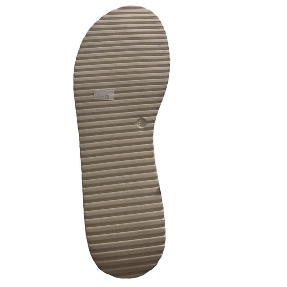 Tan Brown Comfort Sandals with Ankle Strap - Picture 6 of 6